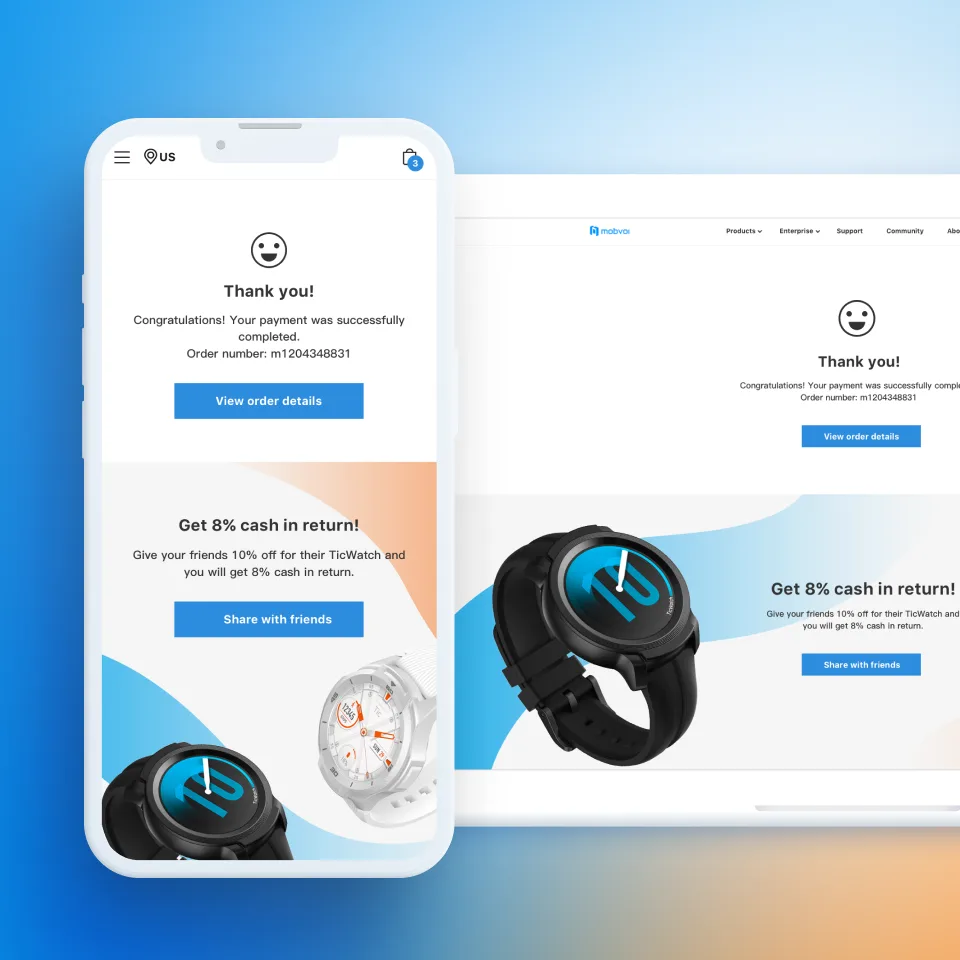 Mobvoi Purchase Process