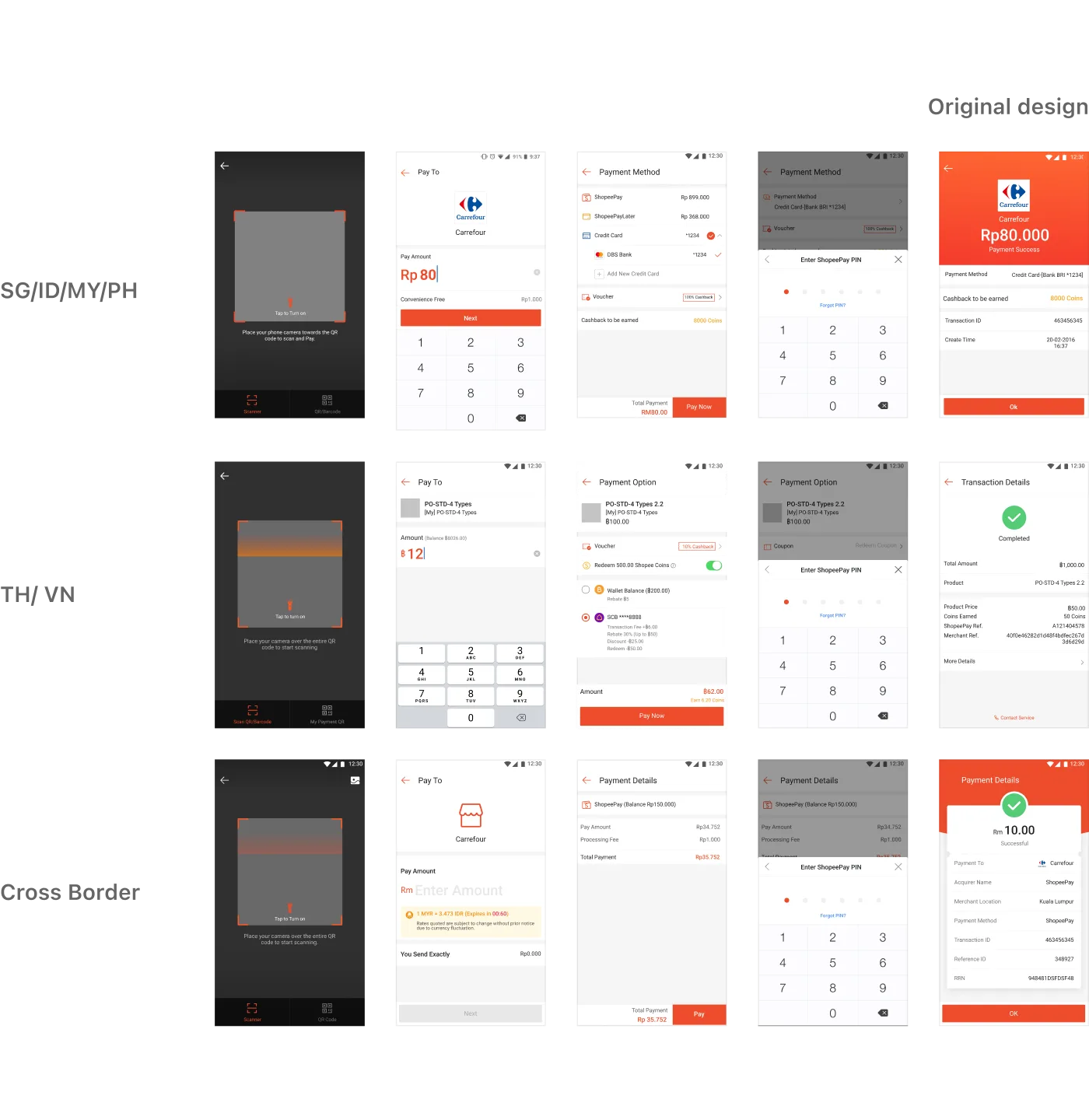 Challenge: original designs across SG, ID, MY, PH, TH, VN markets